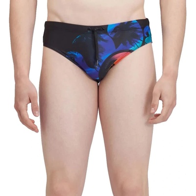 Sundek Бански гащета Sundek Palm print swimming brief - Black (Black)