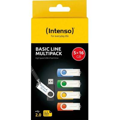 INTENSO Basic Line 5x 16GB 3503575