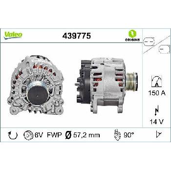 Alternátor VALEO 439775