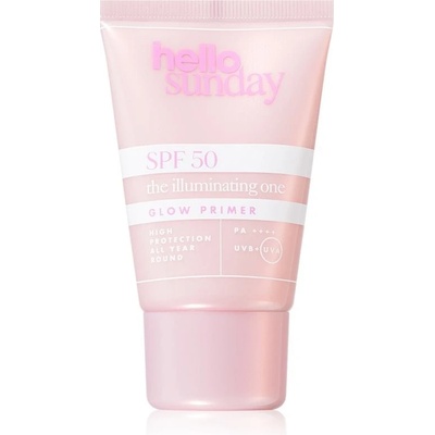 hello sunday the illuminating one ochranná podkladová báze pod make-up SPF50 50 ml