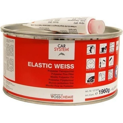 Carsystem Elastic Weiss 2 kg bílá