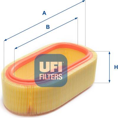 UFI Vzduchový filtr 30.217.00