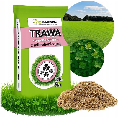 Dekoratívna tráva, zmes trávy, záhradná, športová Egarden 200 m² 5 kg