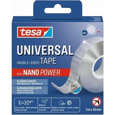 Tesa Nanotape Obojstranná páska 30 mm x 3 m