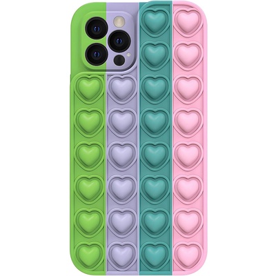 Apple Heart Pop It калъф за Apple iPhone 11 - Многоцветен 5 KP25427
