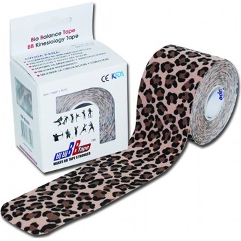 BB Tape Design Kineziologické tejpy Zvierací motív leopard 500 x 5cm