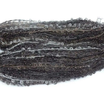 Mohair by Canard Bouclé Mohair Antracitový mix 1036LE