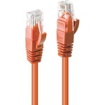 Lindy Пач кабел LINDY 48109, U/UTP, Cat. 6, 3m, оранжев (48109)