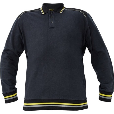 Knoxfield mikina POLO Antracit červená