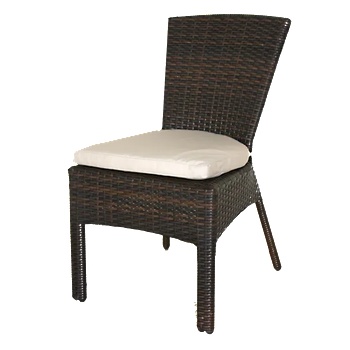 Image 1 of Horecano ГР-Стол ратан+възглавница БЕЖОВА без подл. КАФЯВО (c-119 / АС-0040) (019558)