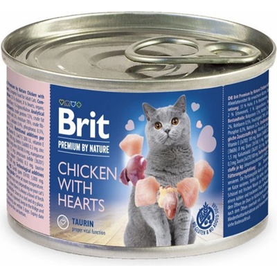 Brit Premium by Nature Cat Turkey with Liver 200 g