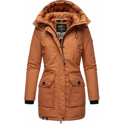 Navahoo Дамско зимно яке с качулка Blizzardstorm, канела (N-101-526.BLIZZARDSTORM.425-rusty-cinnamon)