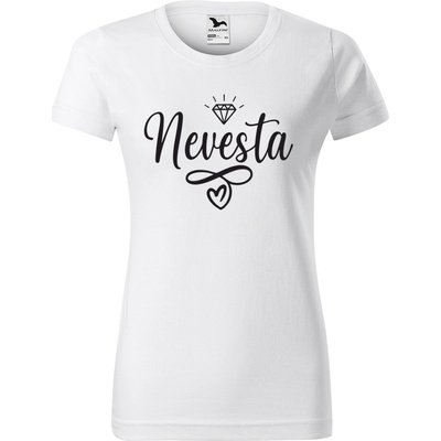 Handel Tričko Nevesta biela