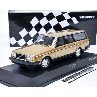 Minichamps Model auta Volvo 240 GL Break 1986 zlatý 1:18
