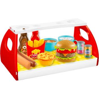 Комплект за бързо хранене - хамбургер и хот дог с добавки