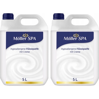 Moller SPA tekuté mýdlo hypoalergenní antibakteriální 10 l