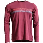Zimtstern Мъжка фланелка с дълъг ръкав за колоездене Zimtstern Trailflowz Shirt L/S Longsleeve - Windsor Wine - размер XXL (216-2543-0315)