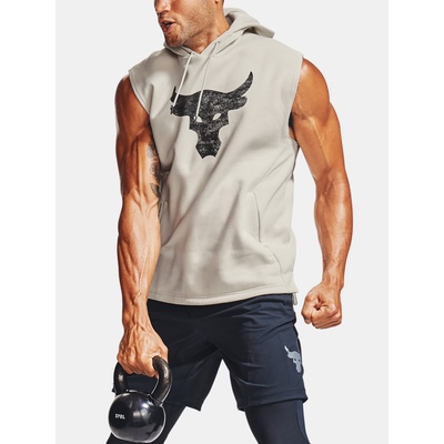 Under Armour Project Rock Charged Cotton® Sleeveless Суитшърт Under Armour | Siv | МЪЖЕ | S