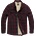 Vintage Industries Craft тежко яке с шерпа, бордо каре (3541.Burgundycheck)