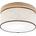 Brilagi - LED Плафон BELLADONNA 1xE27/15W/230V Ø 30 см кремав/дъб (BG1359)