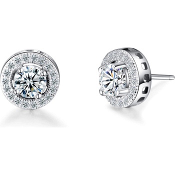 Silenti Jewelry Сребърни обеци "Морско Сияние