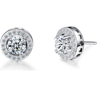 Silenti Jewelry Сребърни обеци "Морско Сияние