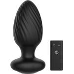 Nexus Tornado Rotating Remote Control Anal Plug Extra Large Black
