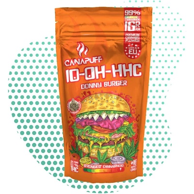 Canapuff 10-OH-HHC Donny Burger 99% 0,2% THC 1 g – Sleviste.cz
