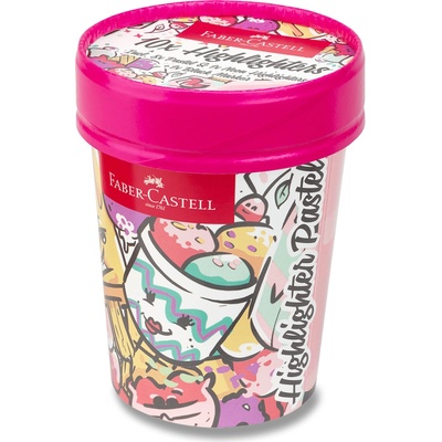 Faber Castell Textliner 46 Ice Cream Pastel 10 ks
