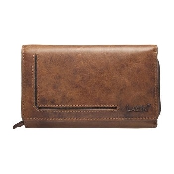 Lagen dámska kožená peňaženka Brown HT 32 V
