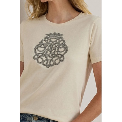 Lauren Ralph Lauren Памучна тениска Lauren Ralph Lauren (200980211)