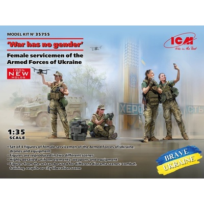 ICM Female servicemen of Armed Forces Ukraine 1:35