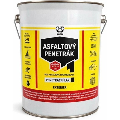 Penetrák asfaltový, 5l, BULDOK