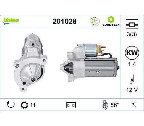 Startér VALEO 201028