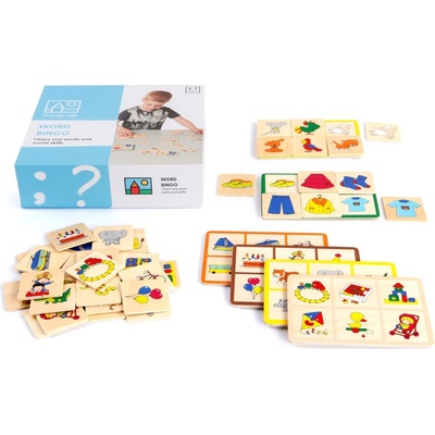 Toys for Life Образователна игра, Toys for Life - Бинго с думи, Уча нови думи и развивам социалните си умения (900000084)