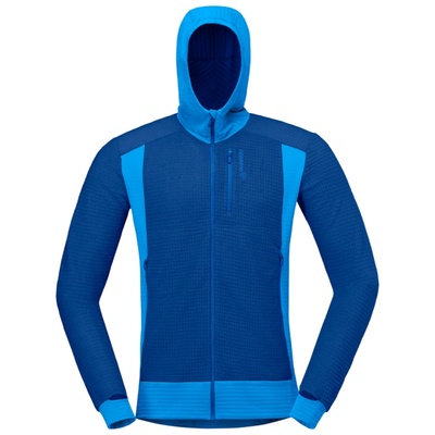 Norrona falketind Alpha120 Zip Hood Размер: L / Цвят: син