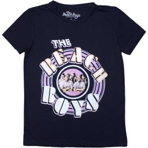 The Beach Boys Vintage Photo Navy Blue S Дамски Риза (BBTS16LN01)