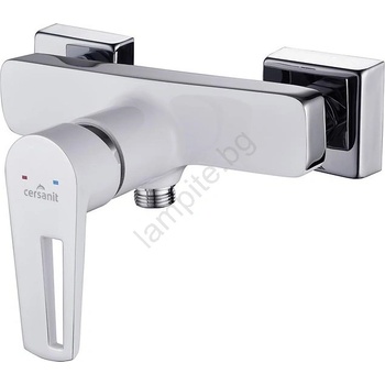 Cersanit S951-033 - Кранче за душ MILLE бял/лъскав хром (CS0081)