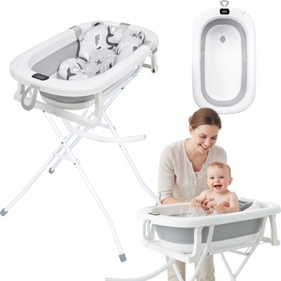 Primabobo Skládací vanička se stojanem Premium Šedá – Hledejceny.cz