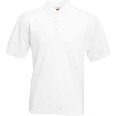 Fruit of the Loom polokošile 65/35 Pique Polo krátký rukáv COT16340200101-white
