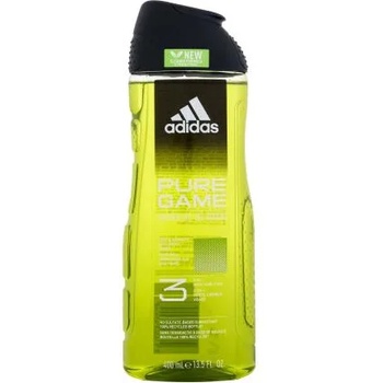 Adidas Pure Game Shower Gel 3-In-1 New Cleaner Formula Душ гел 400 ml за мъже