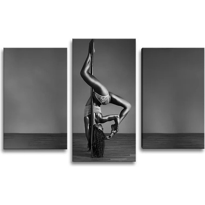 Sablio Obraz - 3-dílný Pole dancer - 75x50 cm