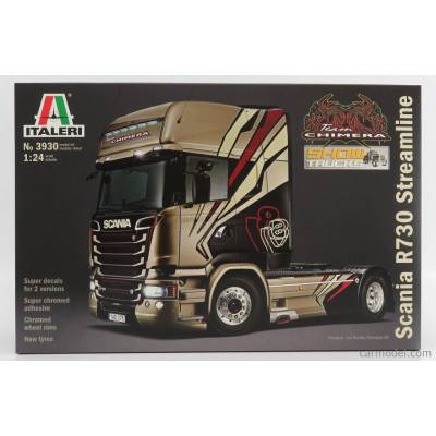 Italeri Scania R730 ťahač Streamline Team Chimera 2-assi 2011 1:24 /