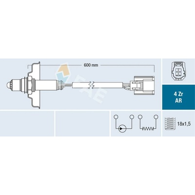 Lambda sonda FAE 75636