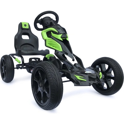 Go-kart Velká šlapací motorkára Scout zelená – Zboží Mobilmania