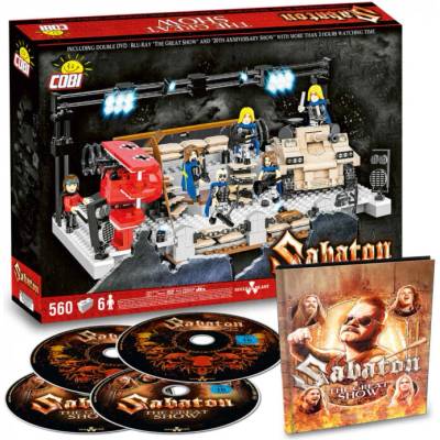 Sabaton • The Great Show Box / Limited Edition / Prague + Wacken DVD