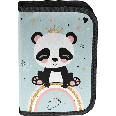 PASO - Несесер с 1 цип пълен PANDA Rainbow