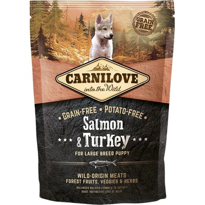 Carnilove Salmon & Turkey for Large Breed Puppy 2 x 12 kg