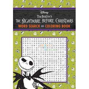 Disney Tim Burton's the Nightmare Before Christmas Word Search and Coloring Book | Editors of Thunder Bay Press (ISBN: 9781645176046)