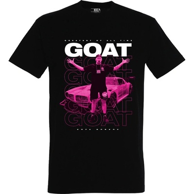 Koza Bobkov tričko G.o.a.t. čierna